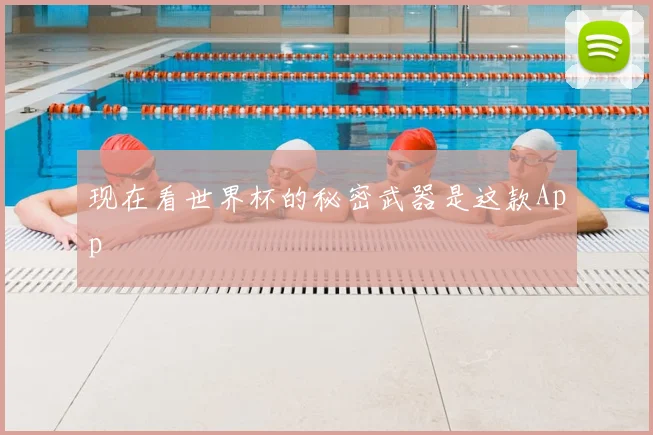 现在看世界杯的秘密武器是这款App