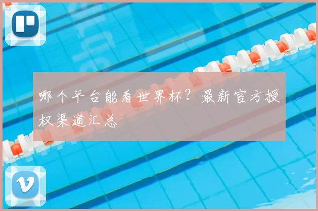 哪个平台能看世界杯？最新官方授权渠道汇总