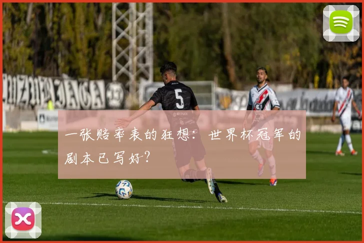 一张赔率表的狂想：世界杯冠军的剧本已写好？