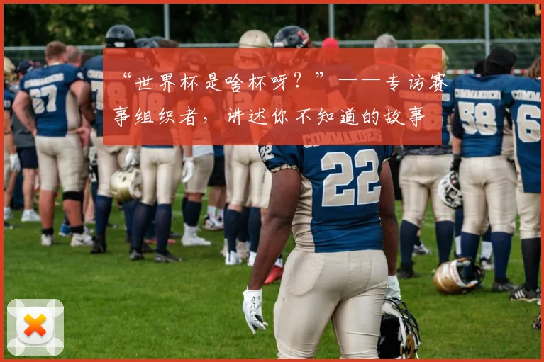 “世界杯是啥杯呀?”——专访赛事组织者,讲述你不知道的故事