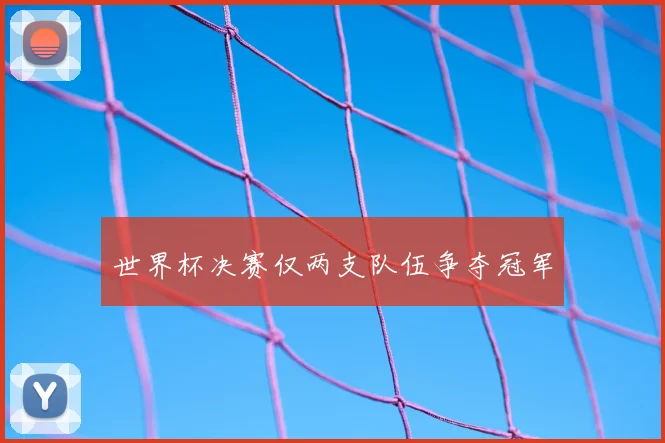 世界杯决赛仅两支队伍争夺冠军