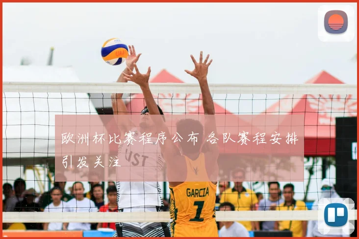 欧洲杯比赛程序公布 各队赛程安排引发关注